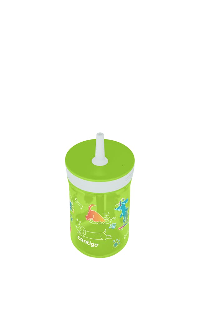Contigo® Kids’ Leighton Straw Tumbler with Spill-Proof Leak-Proof Lid, 14oz (CGGY)
