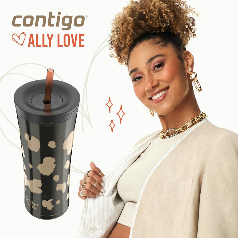 Contigo® x Ally Love Streeterville AUTOCLOSE® Shake & Go® Tumbler, 20oz (S6BI)