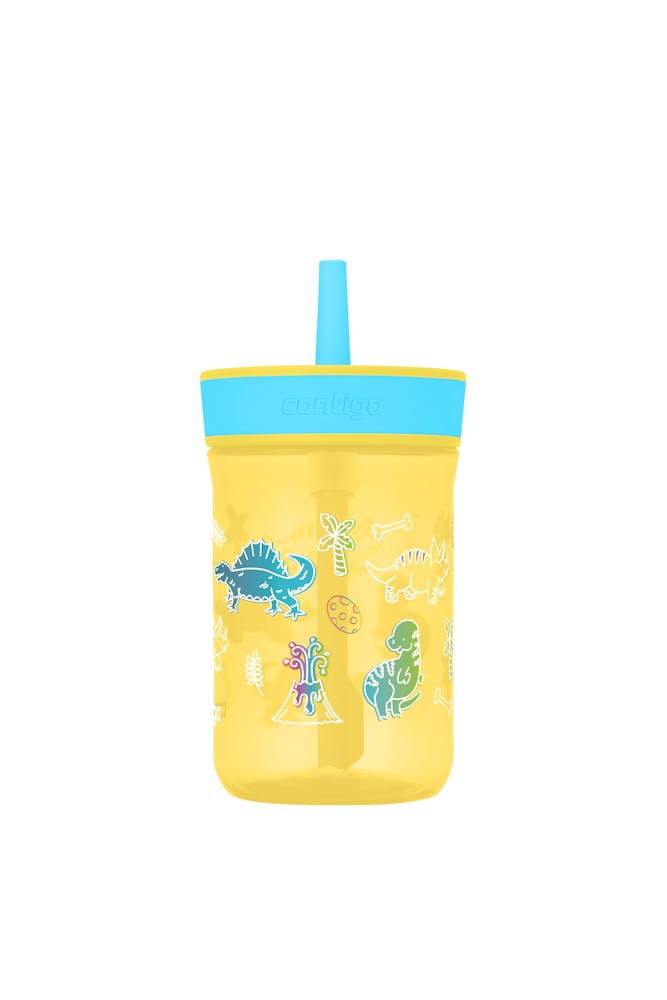 Contigo® Kids’ Leighton Straw Tumbler with Spill-Proof Leak-Proof Lid, 14oz (WYHM)