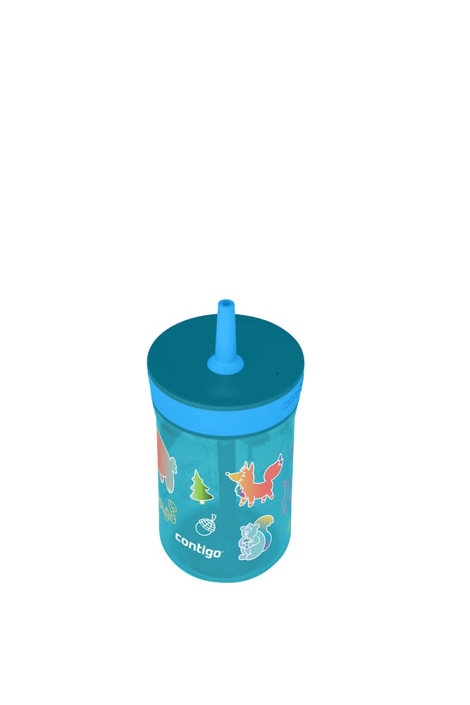Contigo® Kids’ Leighton Straw Tumbler with Spill-Proof Leak-Proof Lid, 14oz (WYHM)