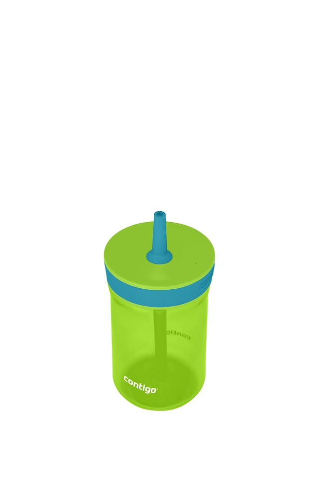 Contigo® Kids’ Leighton Straw Tumbler with Spill-Proof Leak-Proof Lid, 14oz (CGGY)