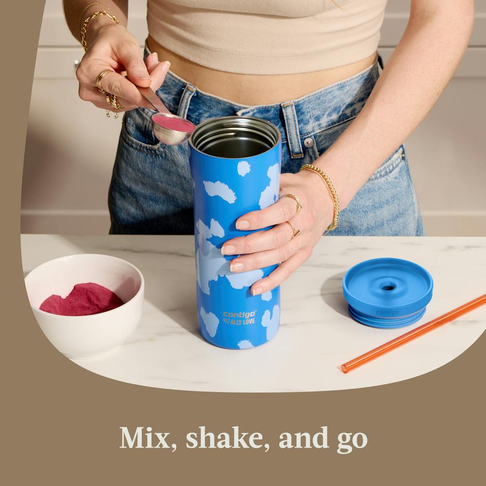Contigo® x Ally Love Streeterville 2.0 Stainless Steel Tumbler with Straw, 24oz (S663)