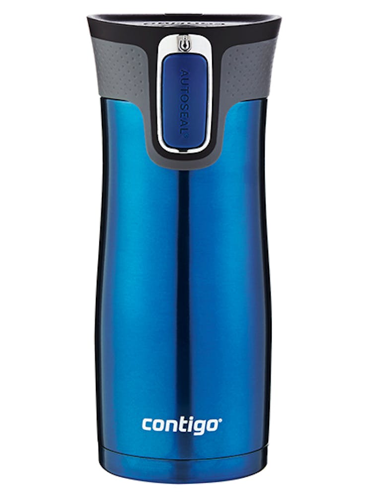 Contigo® West Loop 2.0 Stainless Steel Travel Mug with AUTOSEAL® Lid, 16oz, 2-Pack (8YCV)