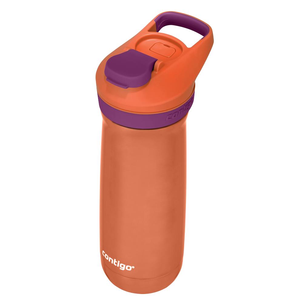 Contigo® Kids’ Casey Stainless Steel Water Bottle with Spill-Proof Leak-Proof Lid, 13oz (RLBQ)