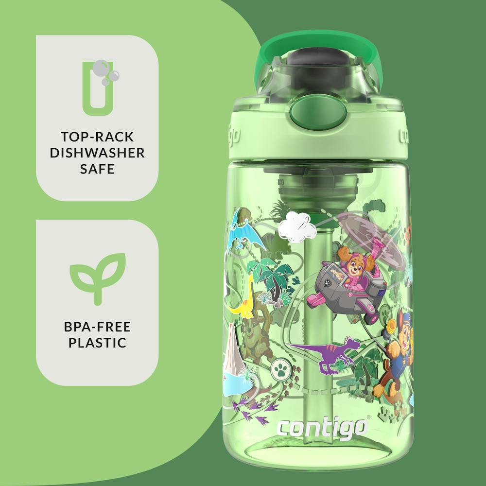 Contigo® Kids Water Bottle with Redesigned AUTOSPOUT® Straw, 14 oz (T4L6)