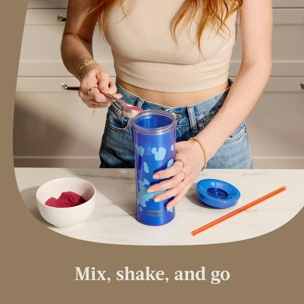 Contigo® x Ally Love Streeterville AUTOCLOSE® Shake & Go® Tumbler, 20oz (S6BI)