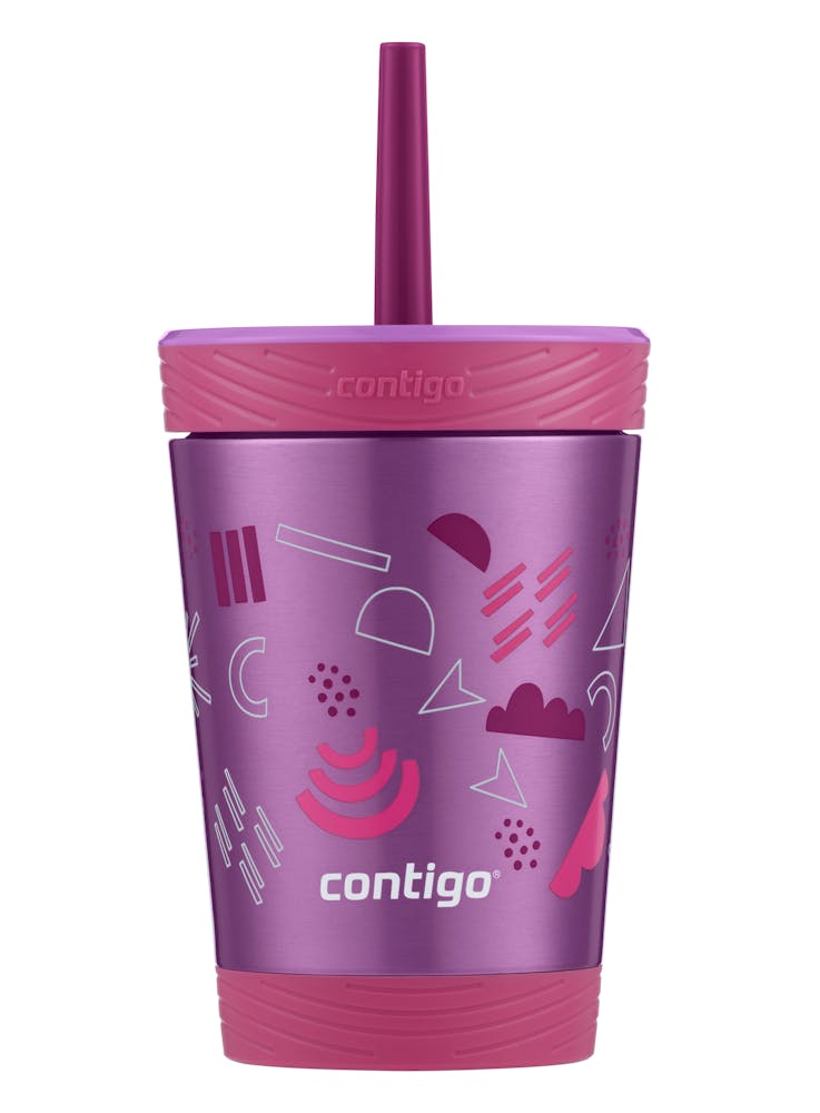 Kids Spill-Proof Stainless Steel Tumbler with Straw and THERMALOCK®, 12 oz (UM55)