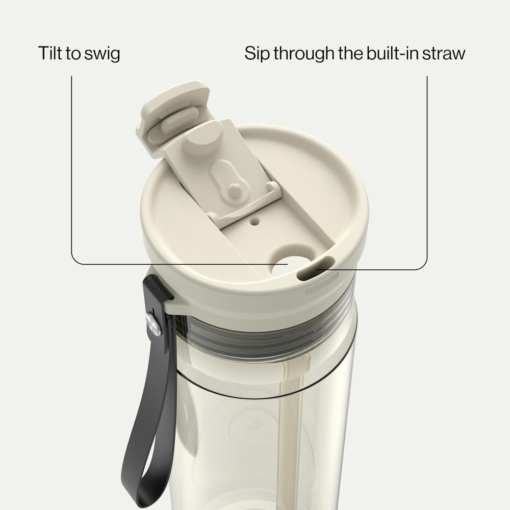 28oz DualSip Plastic Bottle (O7ML)