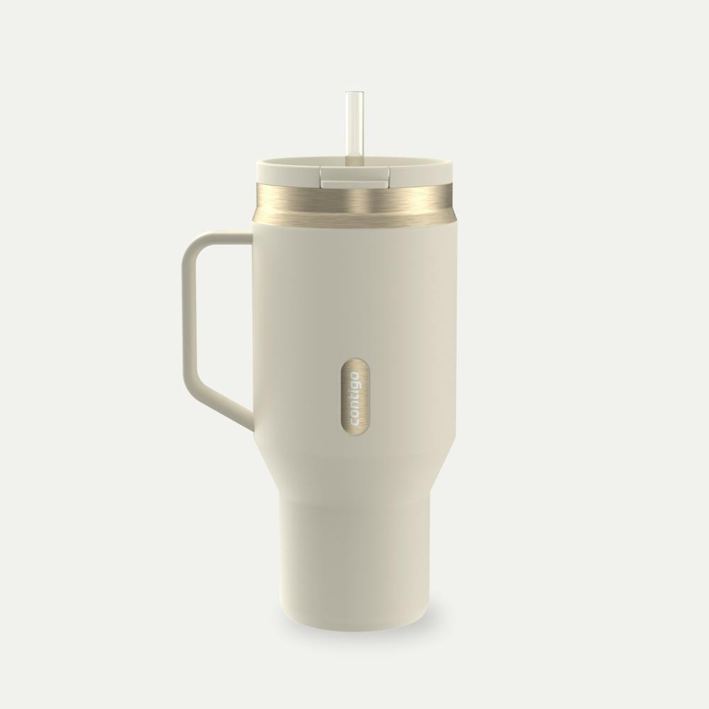 30 oz SnapSeal™ Tumbler (w/ Straw & Handle) (HJ5Y)