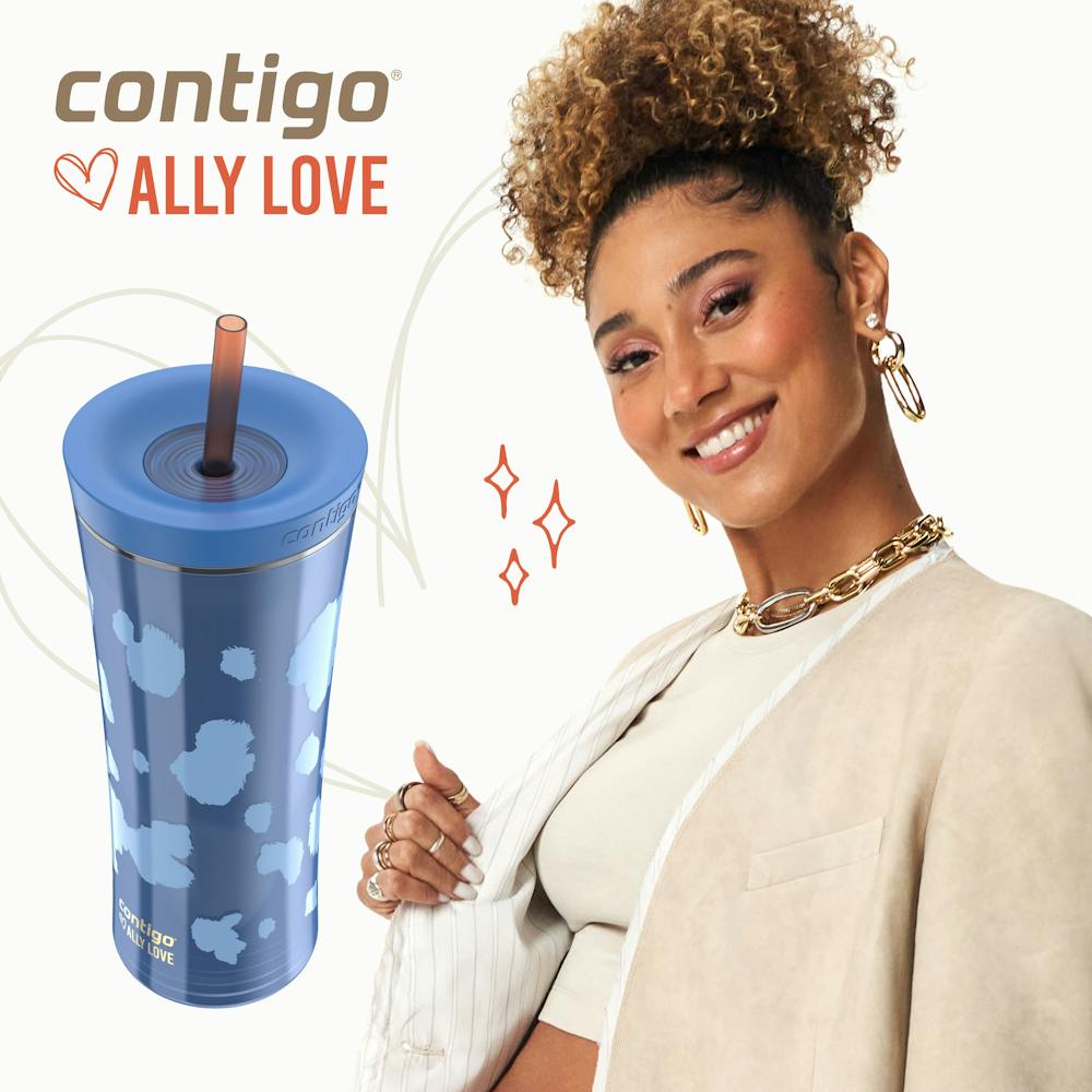 Contigo® x Ally Love Streeterville AUTOCLOSE® Shake & Go® Tumbler, 20oz (S6BI)