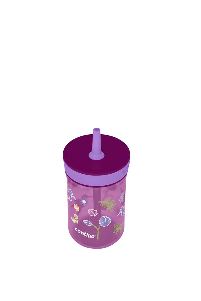 Contigo® Kids’ Leighton Straw Tumbler with Spill-Proof Leak-Proof Lid, 14oz (WYHM)