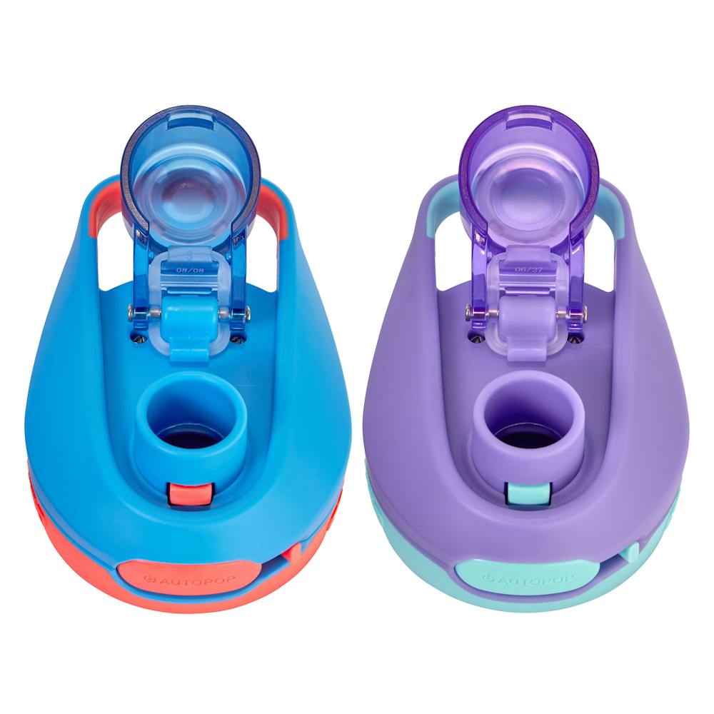 Contigo® Kids’ Jessie Water Bottle with Pop-Open Leak-Proof Chug Lid, 14oz (4U8S)
