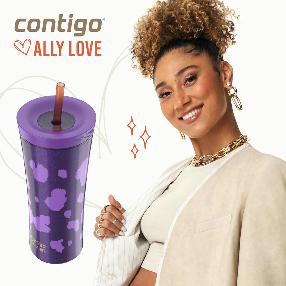 Contigo® x Ally Love Streeterville AUTOCLOSE® Shake & Go® Tumbler, 20oz (S6BI)