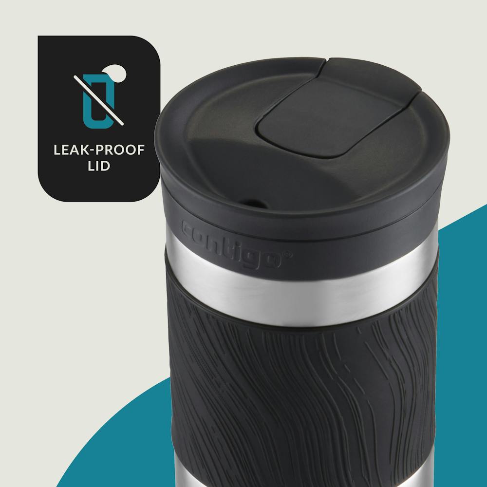 Contigo® Byron 2.0 Stainless Steel Travel Mug with SNAPSEAL™ Lid and Grip, 24oz (6KFP)