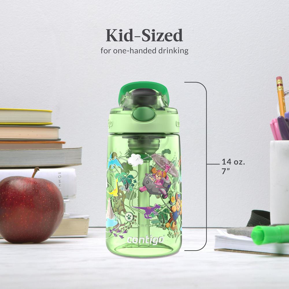 Contigo® Kids Water Bottle with Redesigned AUTOSPOUT® Straw, 14 oz (T4L6)