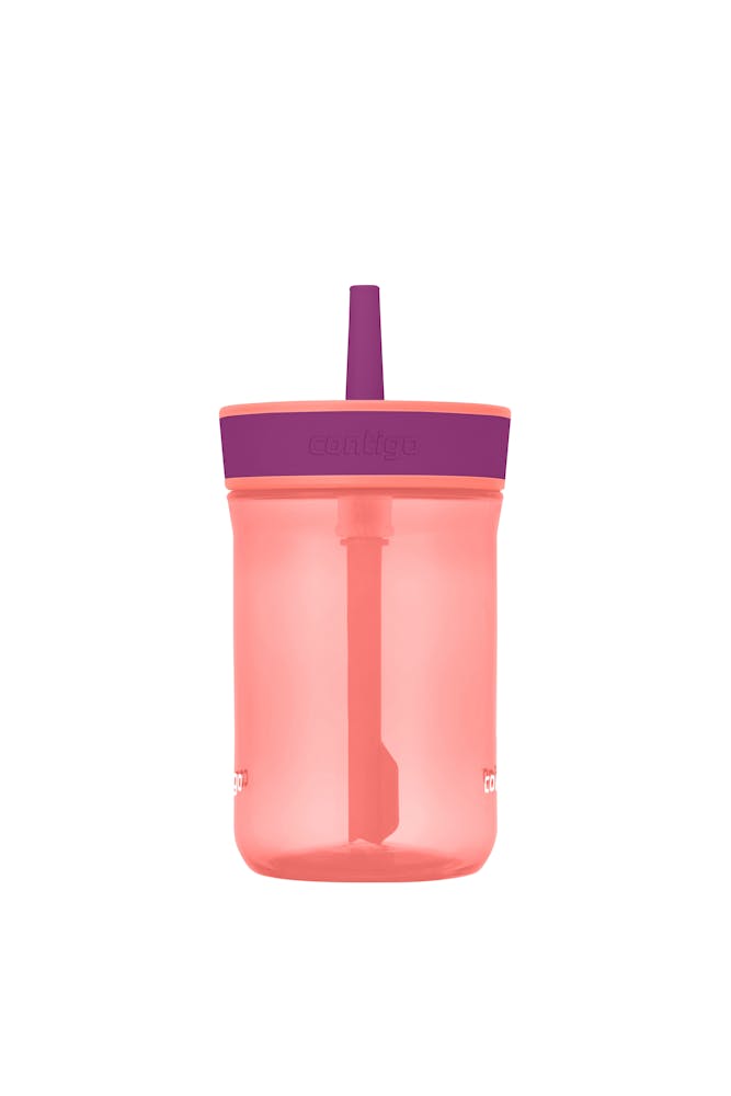 Contigo® Kids’ Leighton Straw Tumbler with Spill-Proof Leak-Proof Lid, 14oz (WYHM)