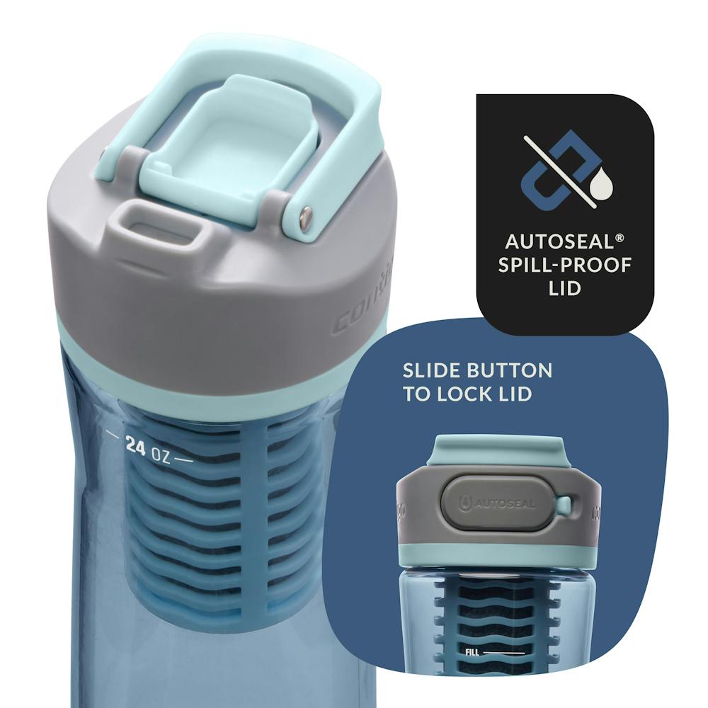 Contigo® Clybourn Freeflow Filtration Tritan Water Bottle with AUTOSEAL® LID, 24oz (KIMT)