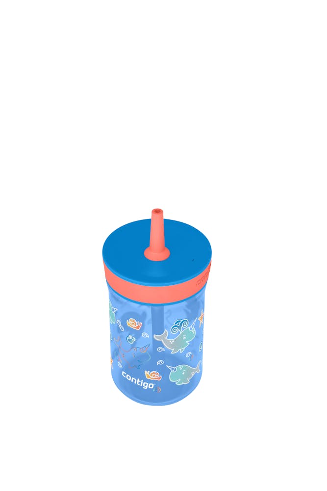 Contigo® Kids’ Leighton Straw Tumbler with Spill-Proof Leak-Proof Lid, 14oz (WYHM)