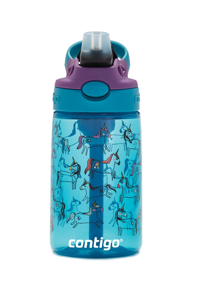 Contigo® Kids Straw Water Bottle with AUTOSPOUT® Lid, 14oz (7IB4)