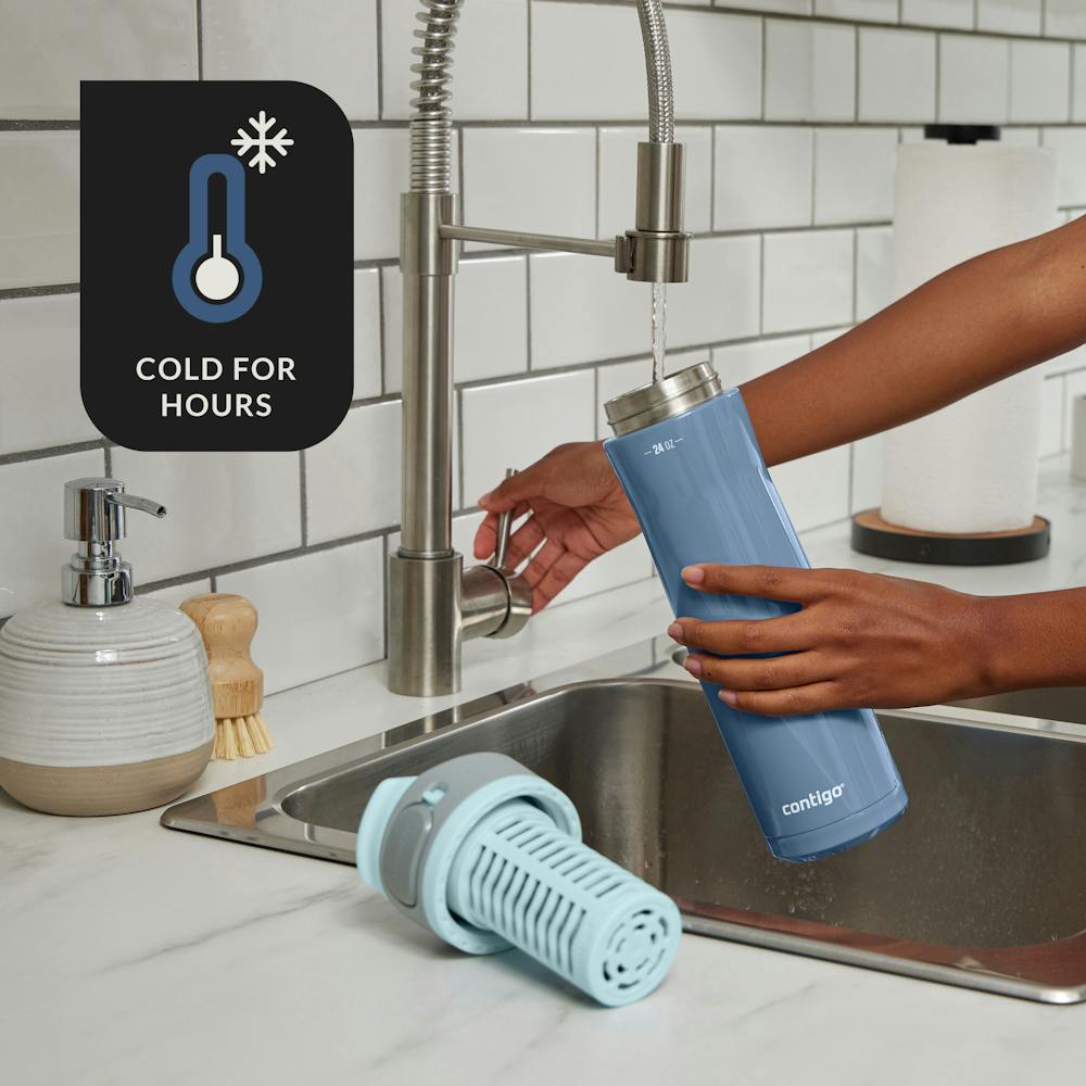 Contigo® Clybourn Freeflow Filtration Tritan Water Bottle with AUTOSEAL® LID, 24oz (KIMT)