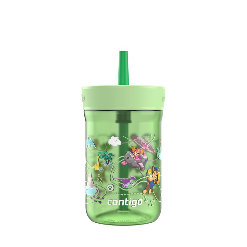 Contigo® Kids’ Leighton Straw Tumbler with Spill-Proof Leak-Proof Lid, 14oz (CGGY)