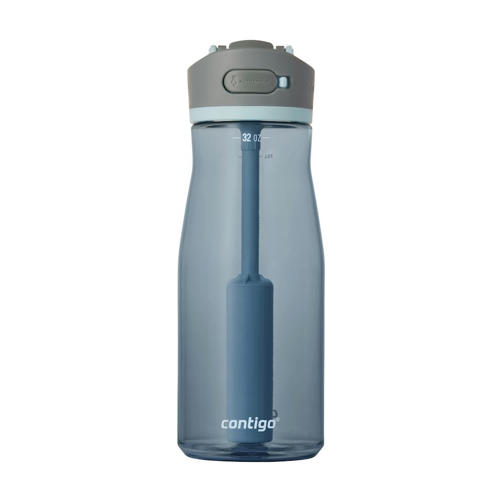 Contigo® Wells Plastic Filter Water Bottle with AUTOSPOUT® Straw Lid, 32 Oz (PE7C)