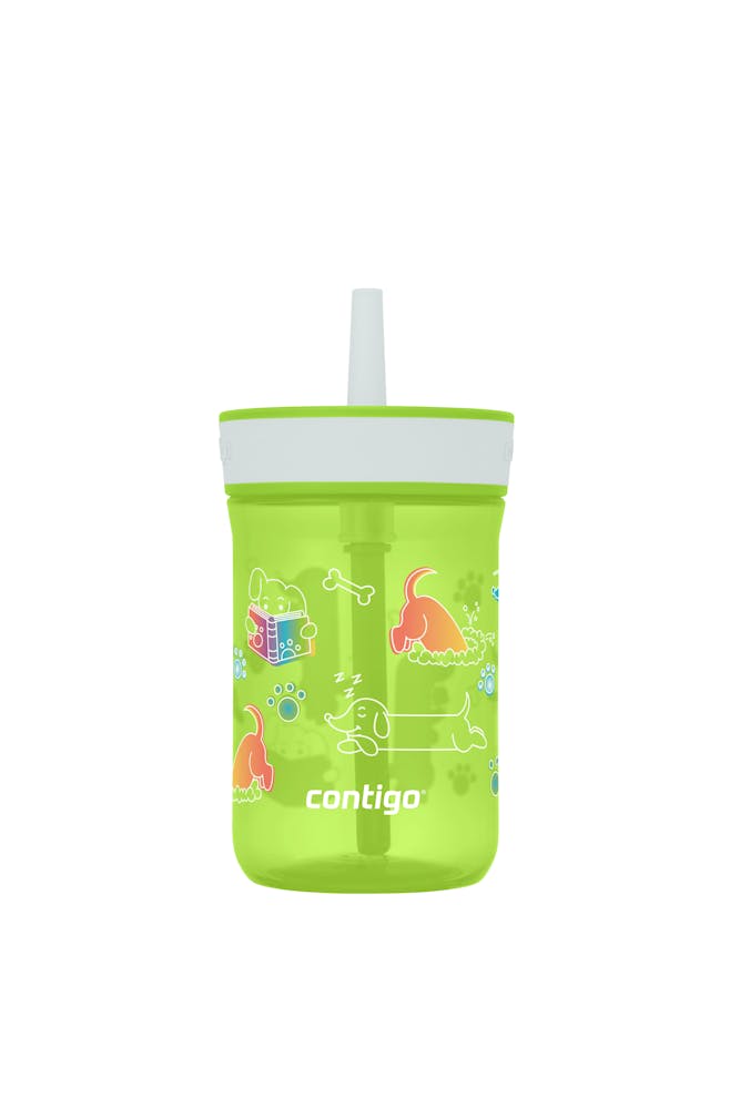 Contigo® Kids’ Leighton Straw Tumbler with Spill-Proof Leak-Proof Lid, 14oz (WYHM)