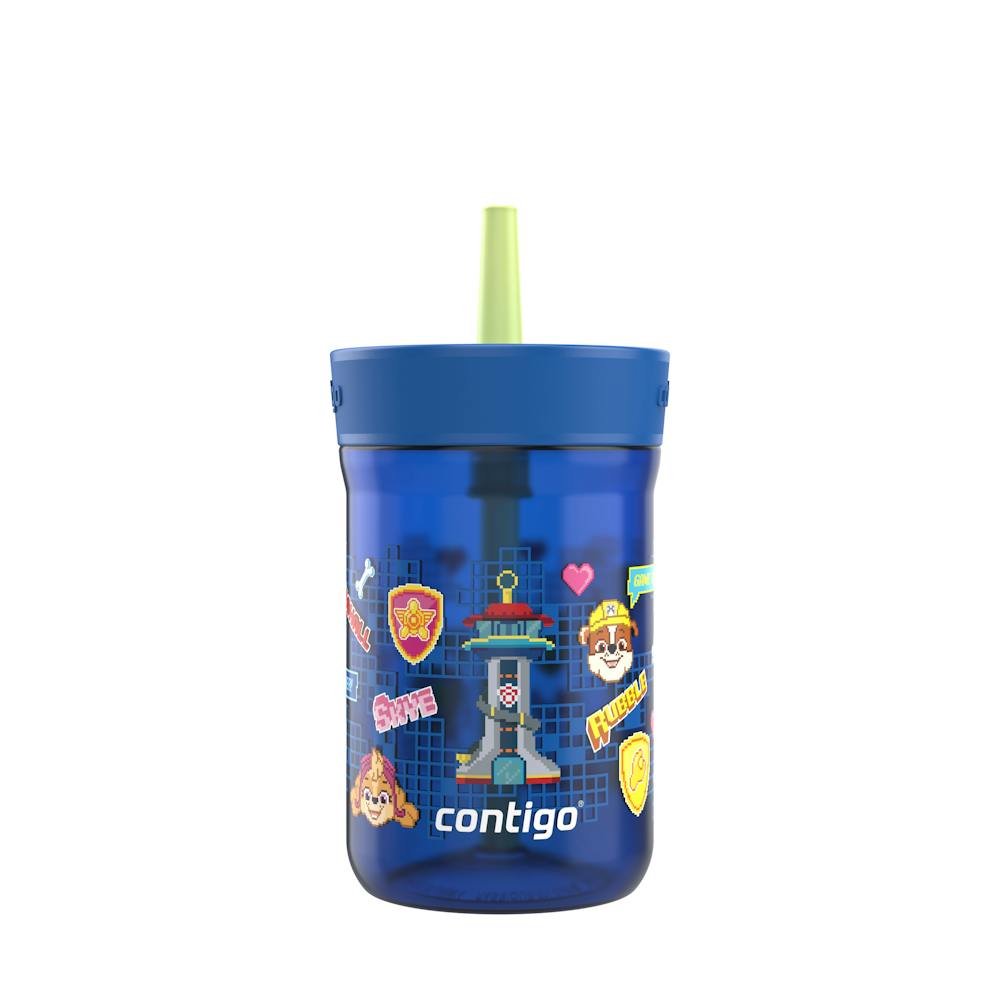 Contigo® Kids’ Leighton Straw Tumbler with Spill-Proof Leak-Proof Lid, 14oz (CGGY)
