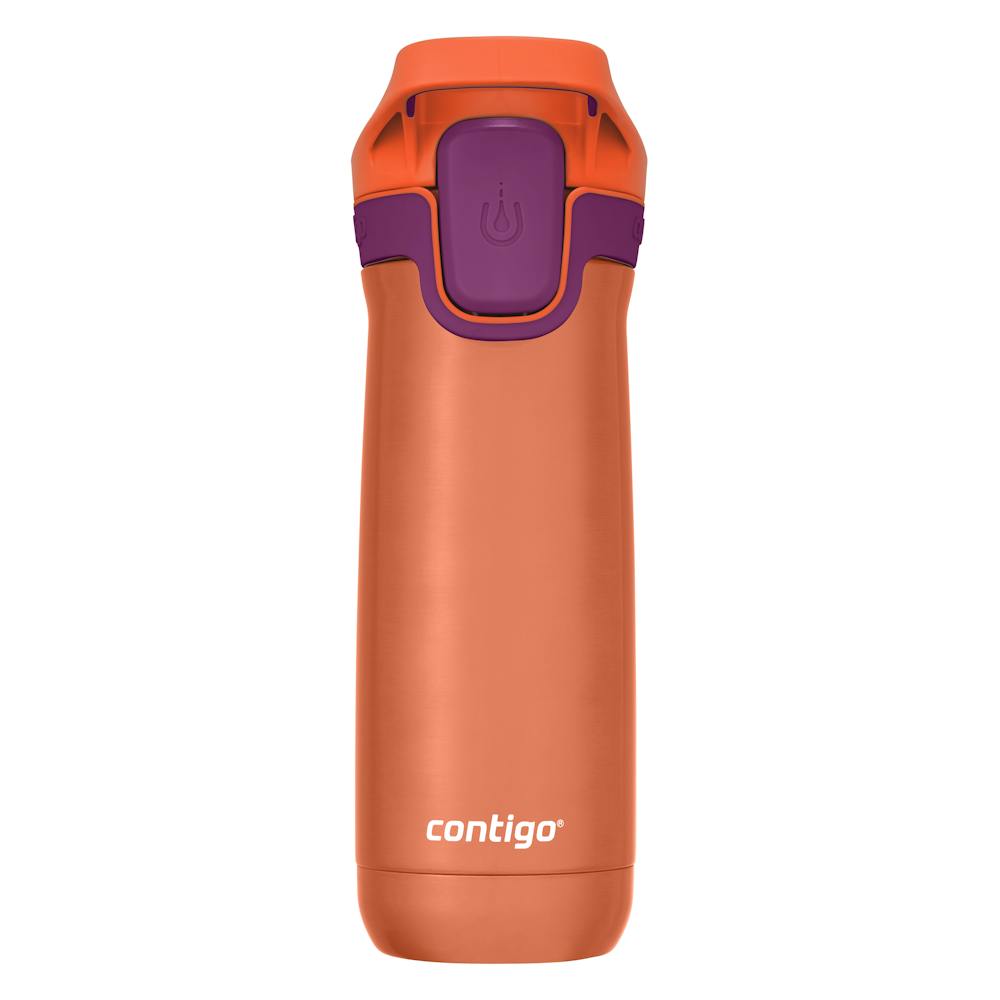 Contigo® Kids’ Casey Stainless Steel Water Bottle with Spill-Proof Leak-Proof Lid, 13oz (RLBQ)