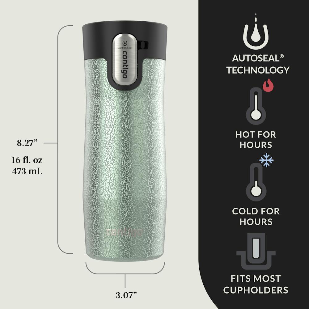 Contigo® AUTOSEAL® West Loop Vacuum-Insulated Stainless Steel Travel Mug with Easy-Clean Lid, 16 oz (JEYE)